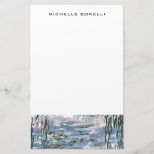 Papeterie Nénuphars de Monet Professionnel Minimaliste