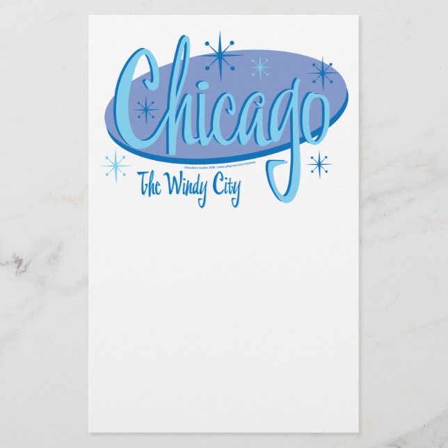 Papeterie NEW-Chicago-Retro (Devant)