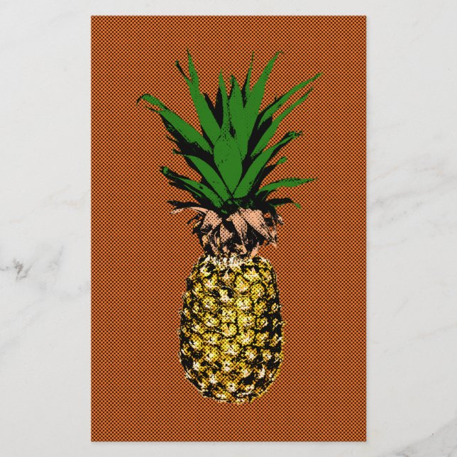 Papeterie Newsprint ananas (Devant)