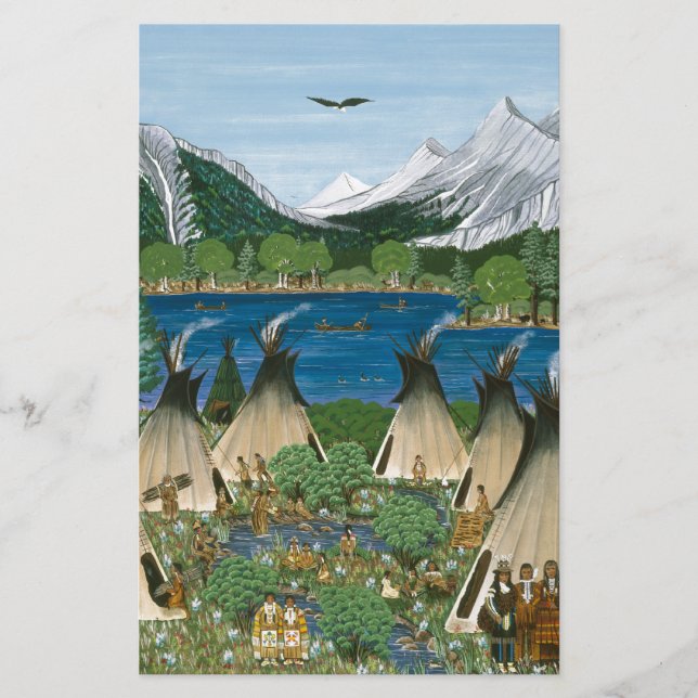 Papeterie Nez Perce ~ Lac Wallowa (Devant)