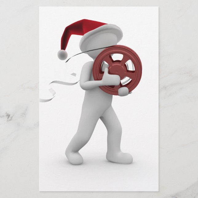Papeterie noël hollywoodien (Devant)