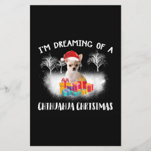 Papeterie noël idée chihuahua famille amoureux des chiens