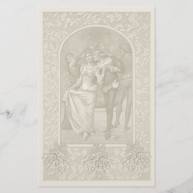 Papeterie Noël médiéval (Devant)