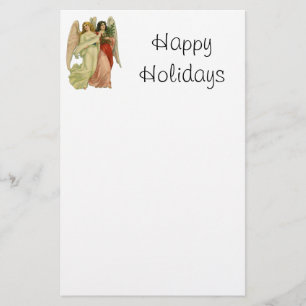 Papeterie Noël Vintage, Antique Victorian Angel Die Cut