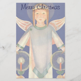 Papeterie Noël Vintage, Père Noël scandinave Lucia Angels