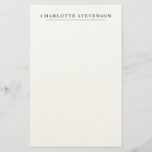 Papeterie Nom minimaliste simple et tendance pour profession