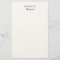 Noms de couple de calligraphie chic adorables Mari