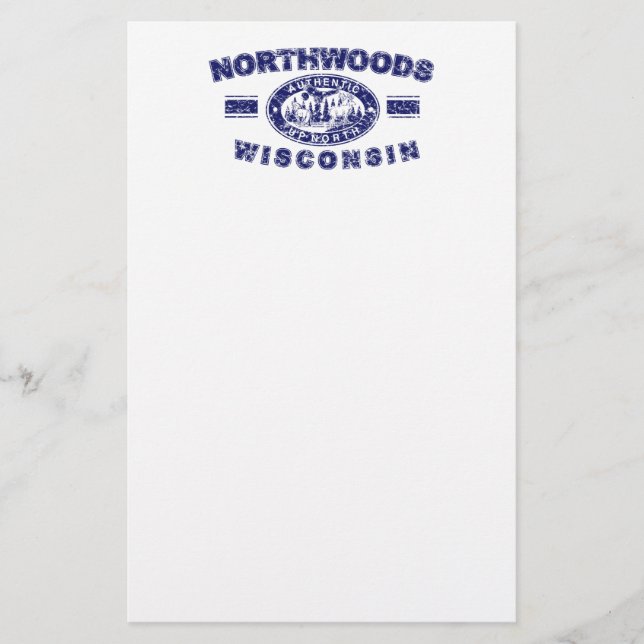 Papeterie Northwoods-Distressed-[Conv (Devant)
