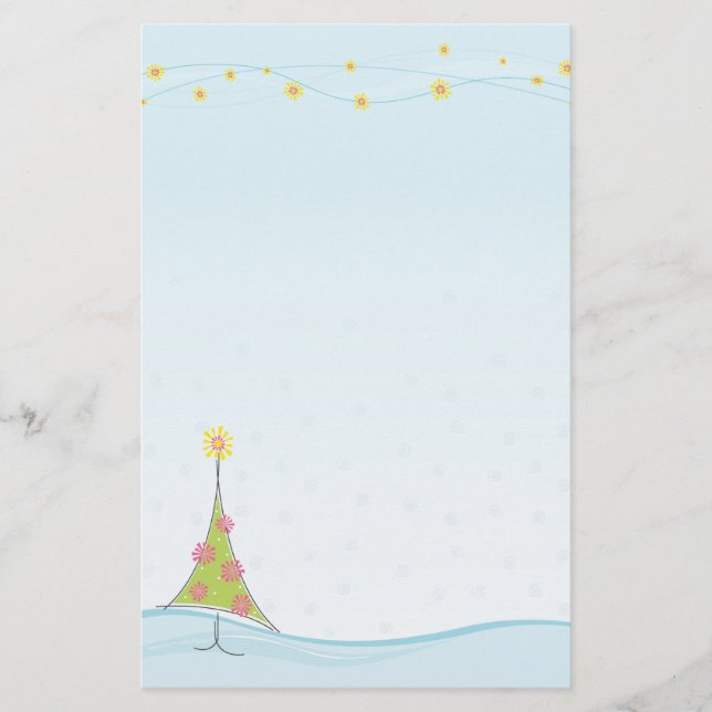 Papeterie NOTEPAPER SAISONNIER :: charistmastree 1 (Devant)