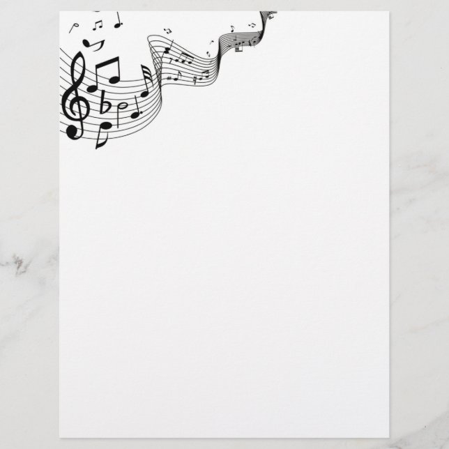 Papeterie Notes de Musique (Devant)