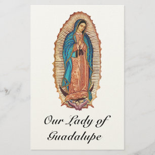 Papeterie Notre-Dame de Guadalupe Tilma d'Art Fin