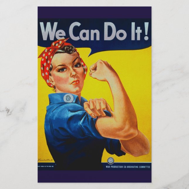 Papeterie Nous pouvons le faire Rosie le Riveter (Devant)
