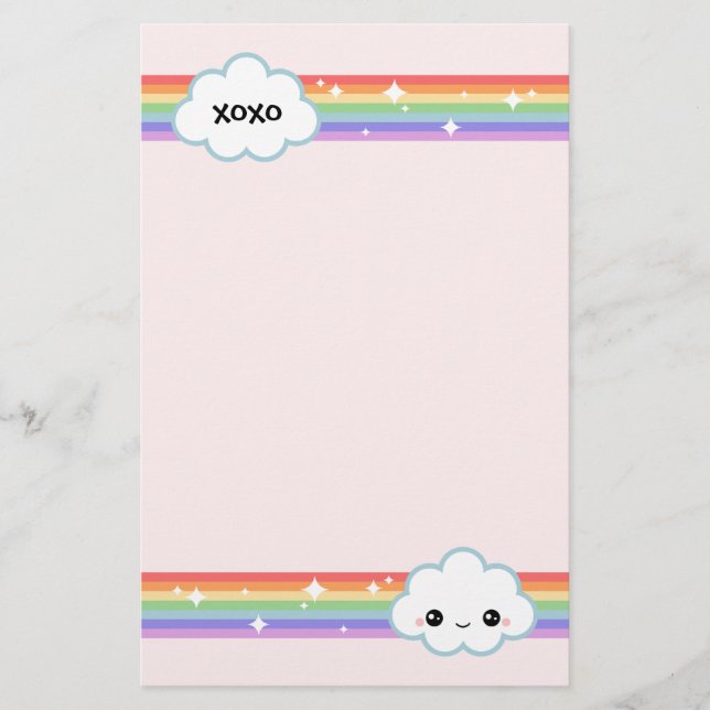 Papeterie Nuages de Kawaii (Devant)