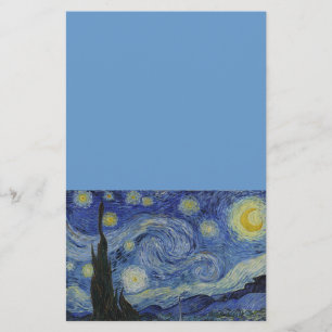 Papeterie Nuit étoilée de Van Gogh