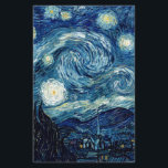 Papeterie Nuit étoilée par Vincent van Gogh<br><div class="desc">Nuit étoilée par Vincent van Gogh</div>