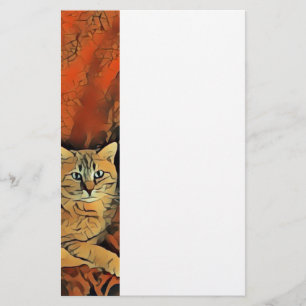 Papeterie Orange Tabby