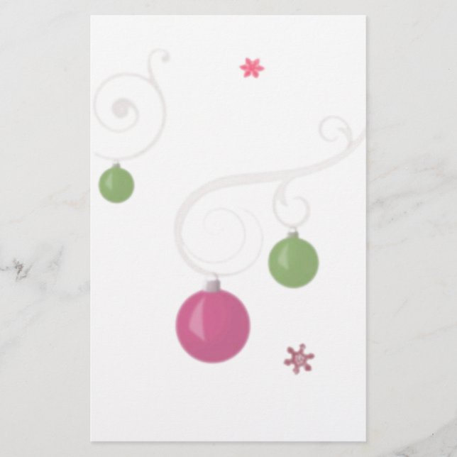 Papeterie Ornement stationnaire (Devant)