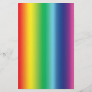 Papeterie orteil arc-en-ciel couleurs lgbt