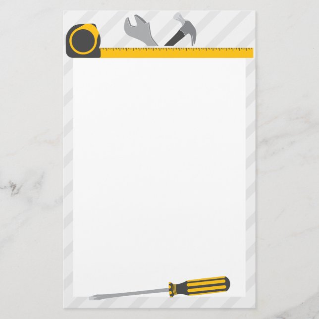 Papeterie Outils de construction (Devant)