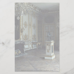 Papeterie Palais de Versailles, le salon d'horloge, Fran