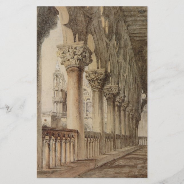 Papeterie Palais Ducal (par John Ruskin) (Devant)