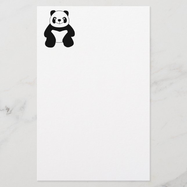 Papeterie Panda assise (Devant)