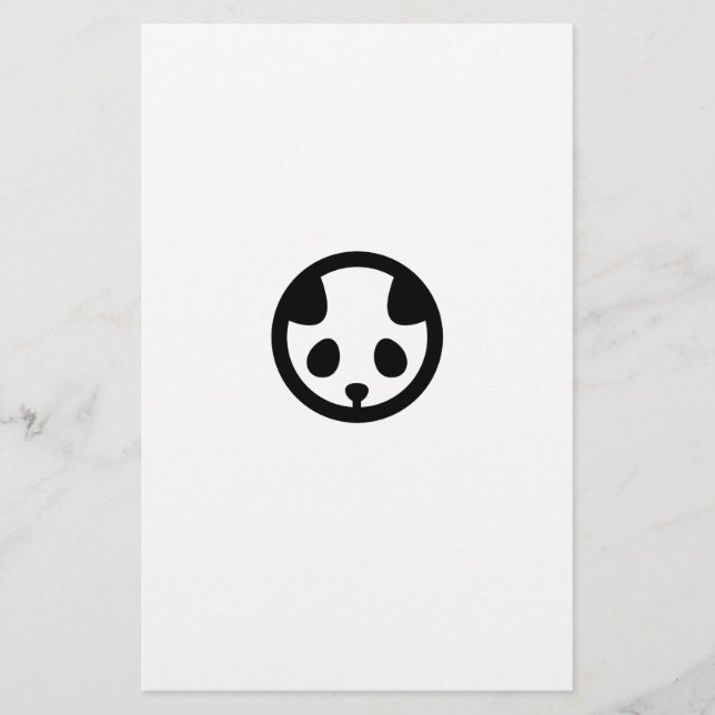 Papeterie Panda en cercle (Devant)