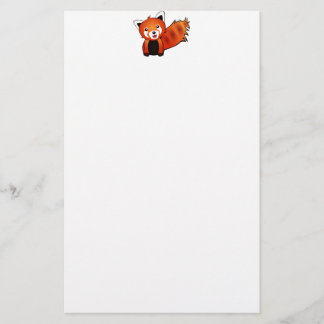 Papeterie Panda rouge heureux