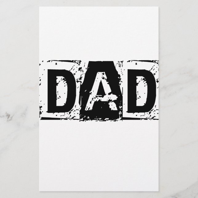 Papeterie Papa. Fête des pères cadeau (Devant)