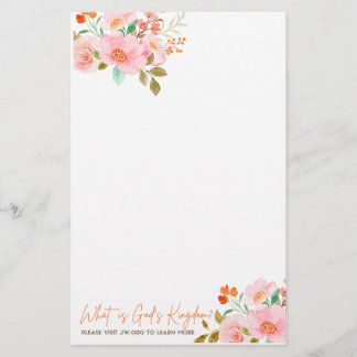 Papeterie Papel para hacer carta para la campaña jw 2023