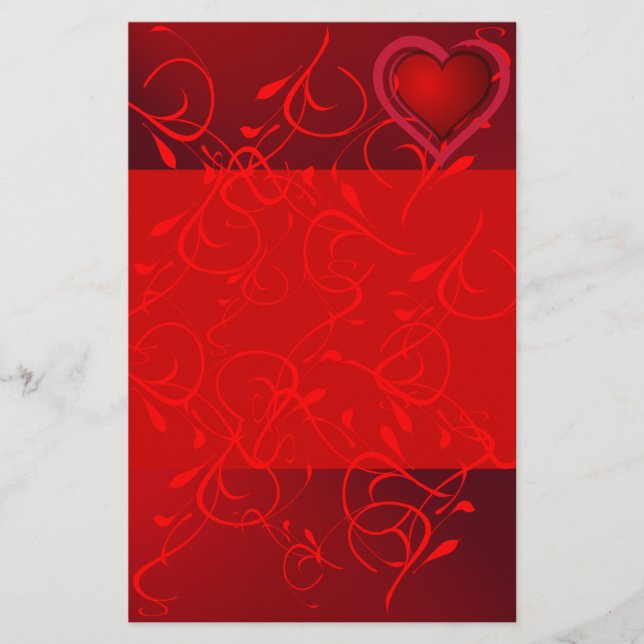 Papeterie Papeterie-Art de l'amour-Coeurs 4 (Devant)