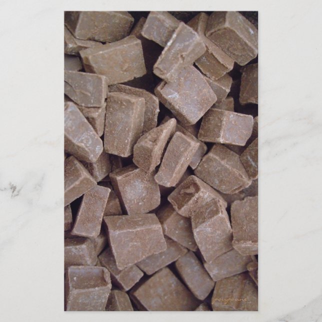 Papeterie papier à en-tête chocoholique (Devant)