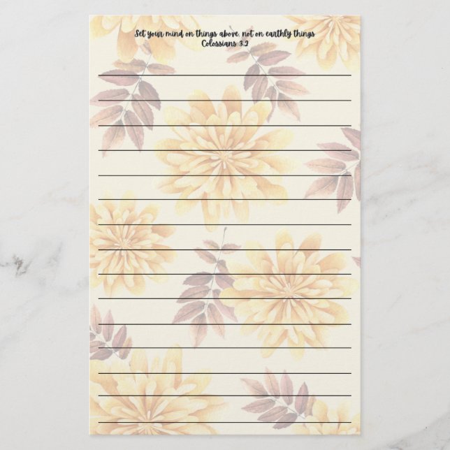 Papeterie Papier à lettres (Devant)