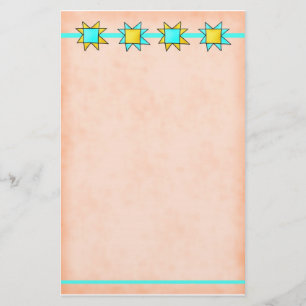 Papeterie Papier à lettres à mâchoire à courtepointe personn