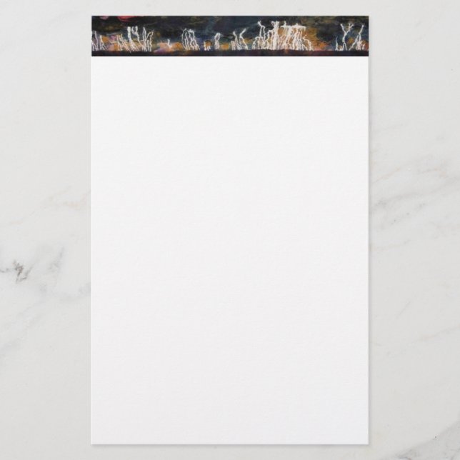 Papeterie Papier à lettres abstrait (Devant)