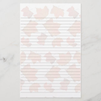 Papeterie Papier à lettres aux feuilles d'érable