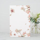 Papeterie Papier à lettres Cherry Blossom (Debout devant)