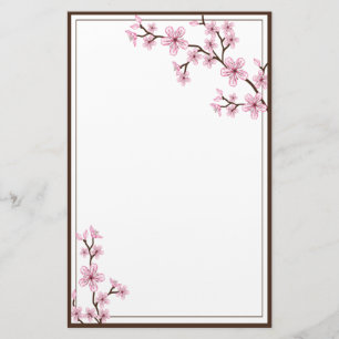 Papeterie Papier à lettres Cherry Blossom