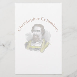Papeterie Papier à lettres Christopher Columbus