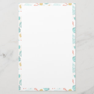 Papeterie Papier à lettres - Corail