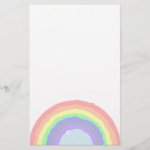 Papeterie Papier à lettres d'arc-en-ciel