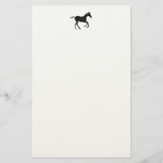 Papeterie papier à lettres de qualité avec le logo de cheval