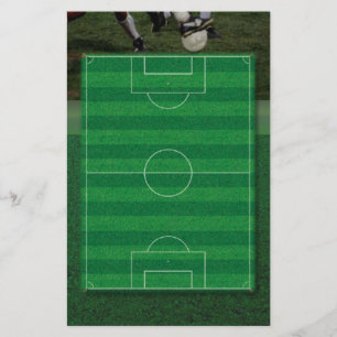 Papeterie Papier à lettres de terrain de football