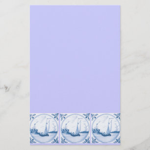 Papeterie Papier à lettres Delft Sailboat