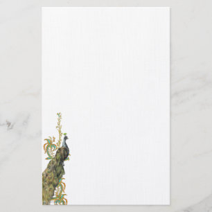 Papeterie Papier à lettres et papier à lettres Peacock et Fi