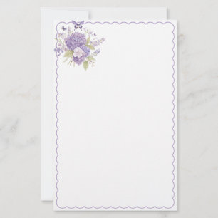 Papeterie Papier à lettres floral