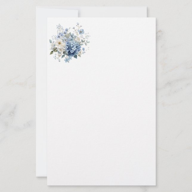 Papeterie Papier à lettres floral (Devant)