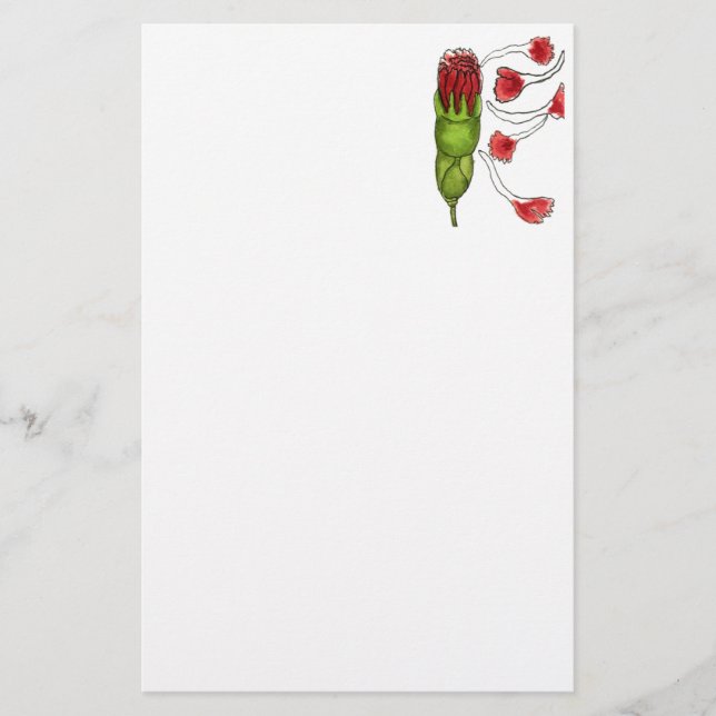 Papeterie Papier à lettres florales "Petal Fall # 1" (Devant)