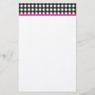 Papeterie Papier à lettres Gingham