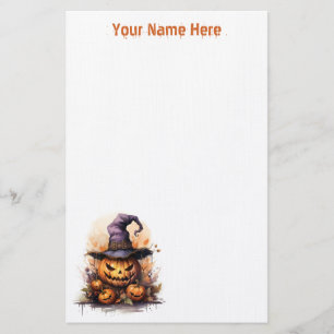 Papeterie Papier à lettres Jack-O-Lantern déplaisant